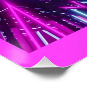 Koning van de Nieuwe Vaporwave Invasie Perfect Poster (Hoek)