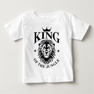 Koning van de Oerwoud Baby T-Shirt
