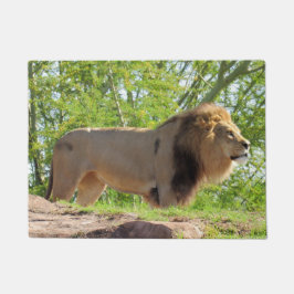 Koning van de Oerwoud (leeuw) Deurmat