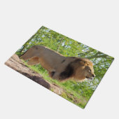 Koning van de Oerwoud (leeuw) Deurmat (Schuin)