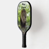 Koning van de Oerwoud -  leeuw Pickleball Paddle (Links)