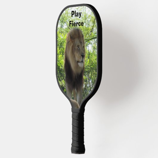 Koning van de Oerwoud - leeuw Pickleball Paddle (Links)
