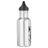 Koning van de Oerwoud roestvrijstalen waterfles (Links)