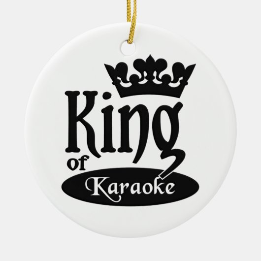 Koning van de ornament Karaoke (Voorkant)
