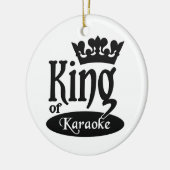 Koning van de ornament Karaoke (Links)