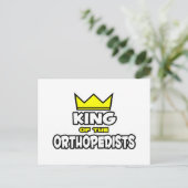 Koning van de Orthopedisten Briefkaart (Staand voorkant)