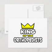 Koning van de Orthopedisten Briefkaart (Voorkant / Achterkant)