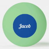 Koning van de pingengloed in het donker pingpongbal (Achterkant)