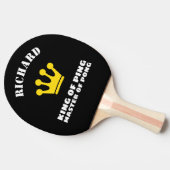 Koning van de pingmeester van Pong Tafeltennisbatje (Zijkant)
