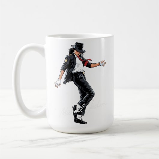Koning van de Pop - Michael Jackson Fan Koffiemok (Links)