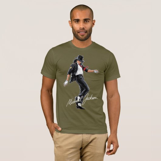 Koning van de Pop - Michael Jackson Fan T-shirt (Voorkant volledig)