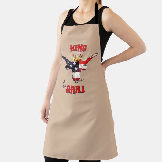 Koning van de Raas, Longhorn Steer Schort (Insitu)