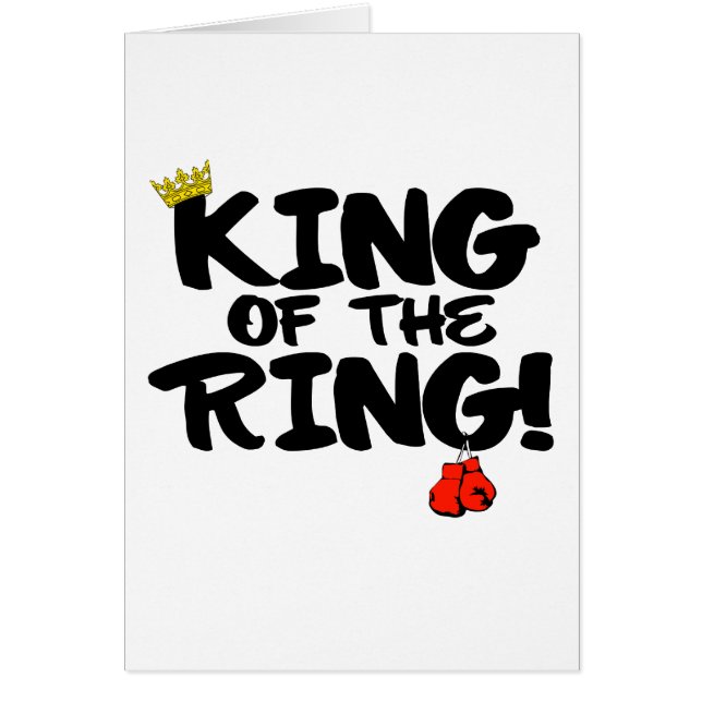 Koning van de Ring! (Voorkant)