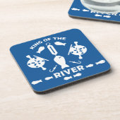 Koning van de rivier bier onderzetter (Linkerzijde)