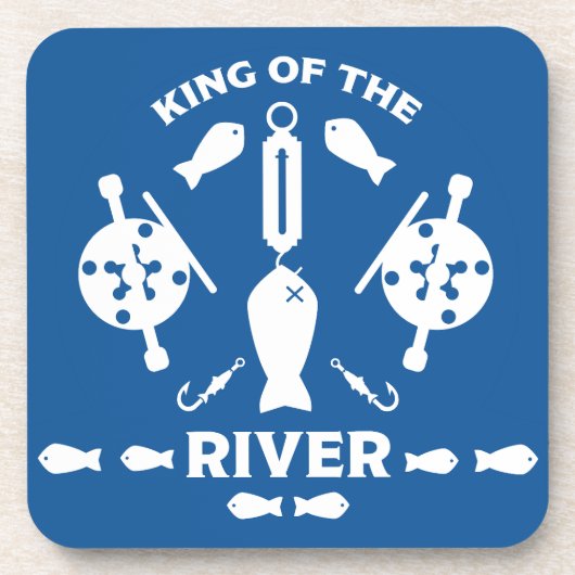 Koning van de rivier bier onderzetter (Voorkant)