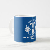 Koning van de rivier koffiemok (Voorkant links)