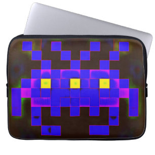 Koning van de ruimte-invasie (versie B) Laptop Sleeve
