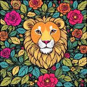 Koning van de Savanne: Majesteit van de Leeuw Kinder Shirts