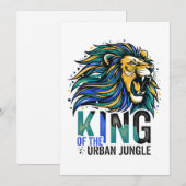 Koning van de Stedelijke Jungle Kaart (Voorkant / Achterkant)