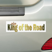 Koning van de sticker van de wegbumper (Op auto)