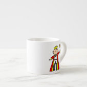 Koning van de Stickfiguren Espresso Kop (Voorkant rechts)