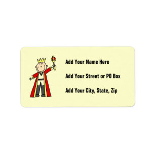 Koning van de Stickfiguren Etiket