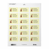 Koning van de Stickfiguren Etiket (Full Sheet)