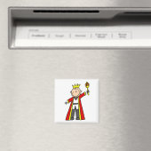 Koning van de Stickfiguren Magneet (Insitu (Vaatwasser))