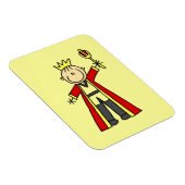 Koning van de Stickfiguren Magneet (Rechterzijde)