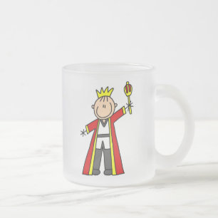 Koning van de Stickfiguren Matglas Koffiemok