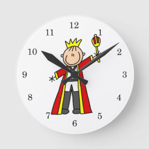 Koning van de Stickfiguren Ronde Klok