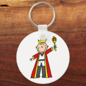Koning van de Stickfiguren Sleutelhanger (Voorkant)