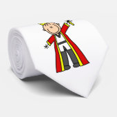 Koning van de Stickfiguren Stropdas (Opgerold)