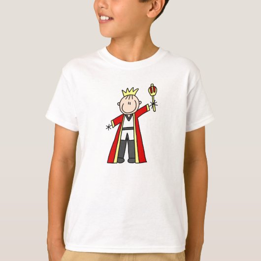 Koning van de Stickfiguren T-shirt (Voorkant)
