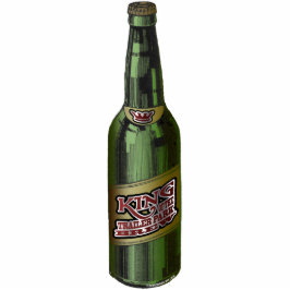 Koning van de Trailer Park Brew Ornament Fotobeeldje Ornament