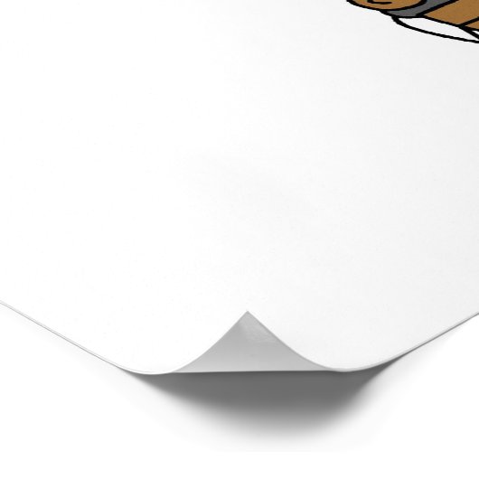 Koning van de troon poster (Hoek)