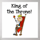 Koning van de troon poster (Voorkant)