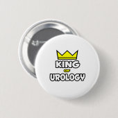 Koning van de Urologie Ronde Button 5,7 Cm (Voorkant /achterkant)
