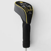 Koning van de vaders Vaderdag Golfheadcover (Schuin)
