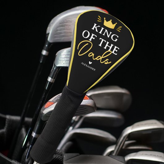 Koning van de vaders Vaderdag Golfheadcover