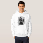 Koning van de Verticale Berg GEIT Wandelen Hoodie (Voorkant volledig)