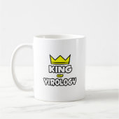Koning van de virologie koffiemok (Links)