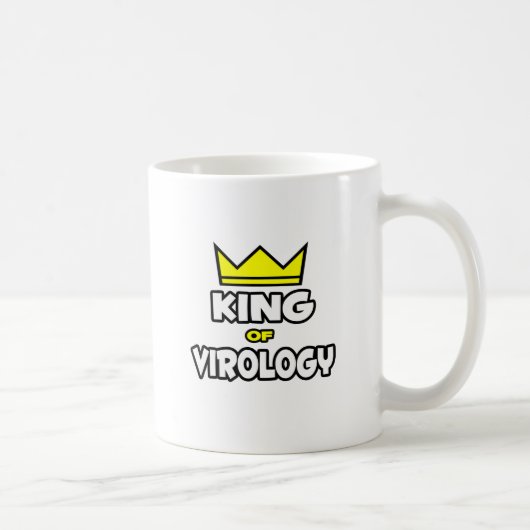 Koning van de virologie koffiemok (Rechts)