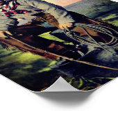 Koning van de Vlakten (ca. 1907) Poster (Hoek)