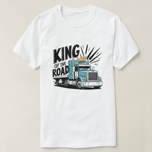 Koning van de weg t-shirt (Design voorkant)
