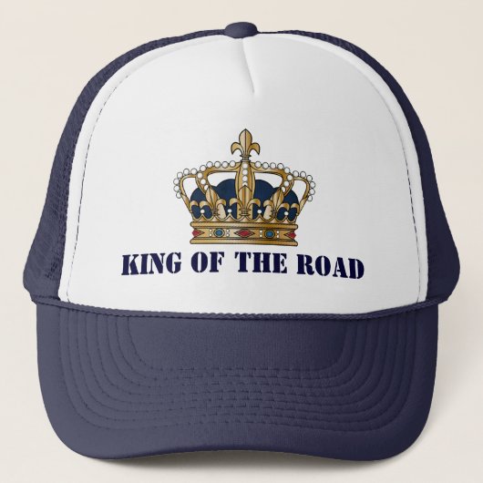 Koning van de weg trucker pet (Voorkant)