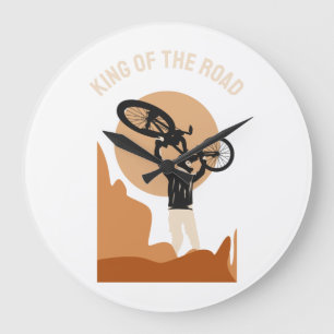 koning van de wereld - Koel op bike Grote Klok