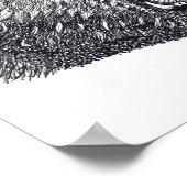 Koning van de Wilden, grizzly beer poster. Poster (Hoek)