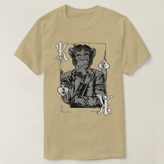 koning van de zeekust - de zeekust t-shirt (Design voorkant)