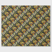 Koning van de Zombiës Cadeaupapier (Vlak)